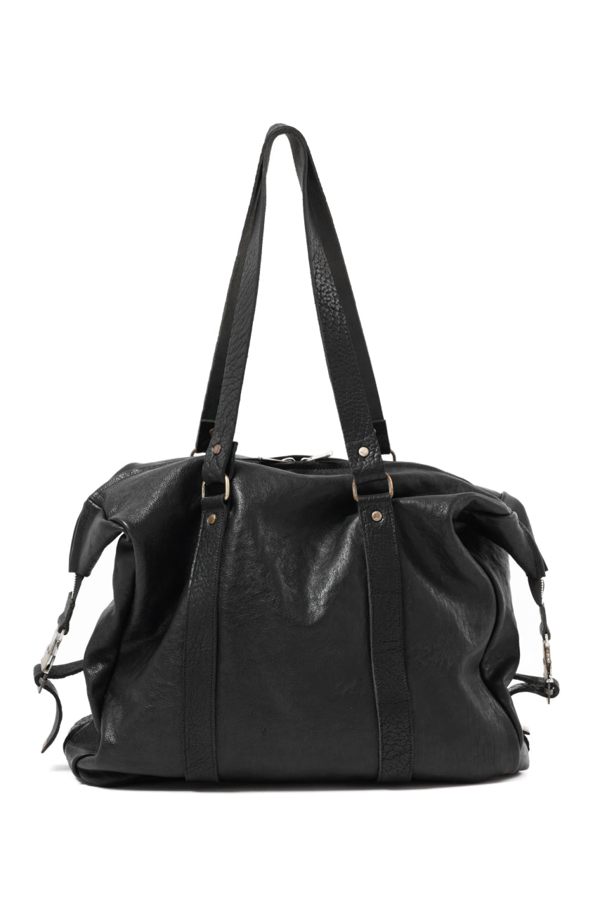 Load image into Gallery viewer, ierib Dr. Bag Large / FVT Oiled Horse Leather (BLACK)