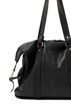 画像をギャラリービューアに読み込む, ierib Dr-Bag Large / FVT Oiled Horse Leather (BLACK)