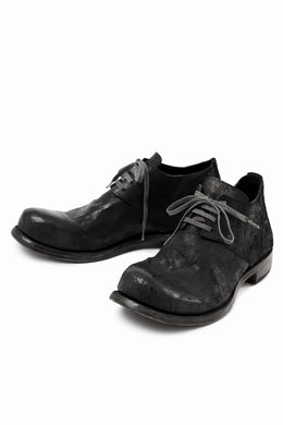 [Reserved Items] Portaille PL19 DERBY SHOES / CORDOVAN SPLIT (BLACK)