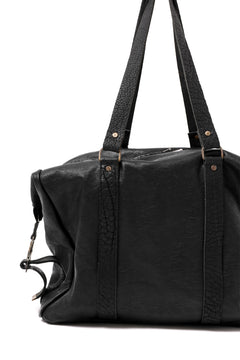 画像をギャラリービューアに読み込む, ierib Dr-Bag Large / FVT Oiled Horse Leather (BLACK)