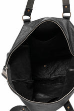 画像をギャラリービューアに読み込む, ierib Dr-Bag Large / FVT Oiled Horse Leather (BLACK)