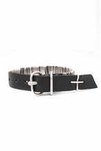 Load image into Gallery viewer, m.a+ thin silver wrapped wrist band / A-F7BL1/ GR2,0 (BLACK)