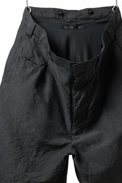 画像をギャラリービューアに読み込む, KLASICA BOUNCE fig.2 BOLD CUT OFF SHORTS / SUMMER CHAMBRAY WOOL-LINEN (SHADOW)