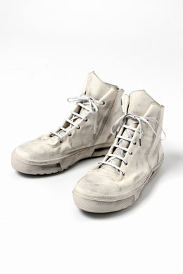 [Reserved Items] Portaille GATHERED SNEAKER BOOTS / SOFT TANNED HORSE (DUSTY WHITE)
