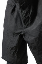 画像をギャラリービューアに読み込む, KLASICA BOUNCE fig.2 BOLD CUT OFF SHORTS / SUMMER CHAMBRAY WOOL-LINEN (SHADOW)