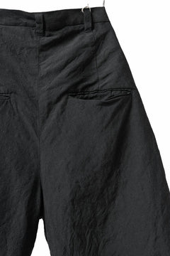 画像をギャラリービューアに読み込む, KLASICA BOUNCE fig.2 BOLD CUT OFF SHORTS / SUMMER CHAMBRAY WOOL-LINEN (SHADOW)