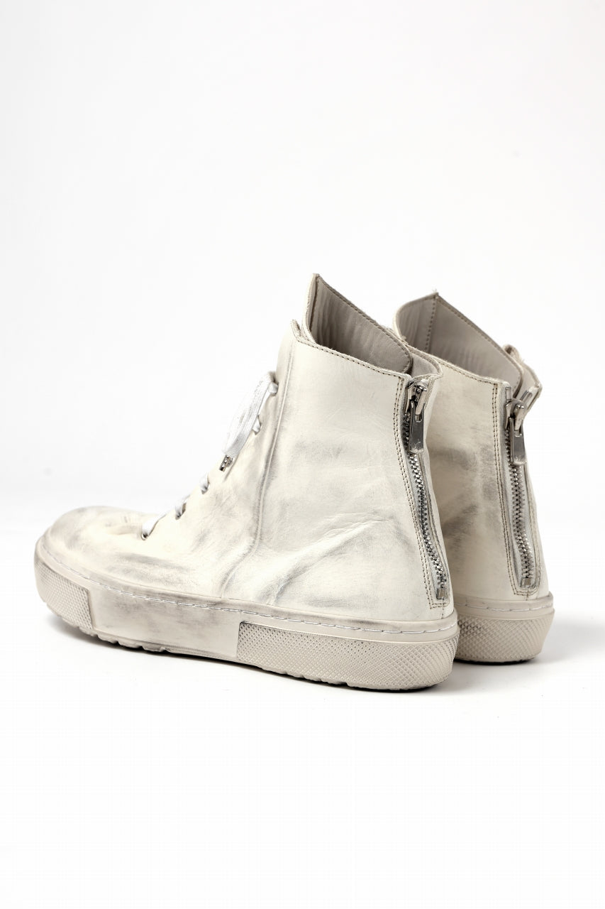 Load image into Gallery viewer, [Reserved Items] Portaille GATHERED SNEAKER BOOTS / SOFT TANNED HORSE (DUSTY WHITE)