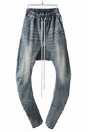 A.F ARTEFACT SARROUEL SKINNY PANTS / FADED AGEING DENIM (BLUE)
