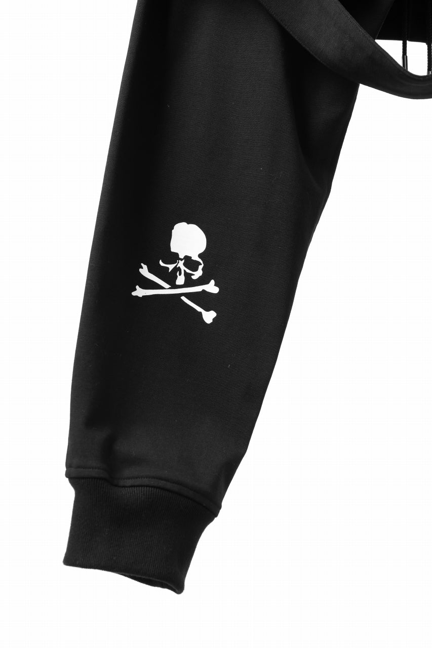 画像をギャラリービューアに読み込む, mastermind JAPAN BONDAGE SLIM TROUSERS / MEDIUM C-JERSEY STRETCH (BLACK)