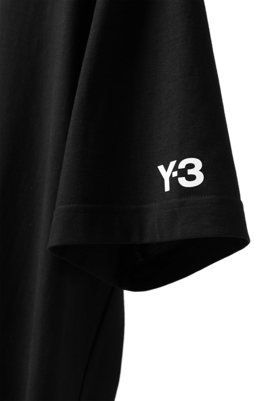 Y-3 Yohji Yamamoto VERTICAL STRIPES REGULAR TOPS (BLACK)