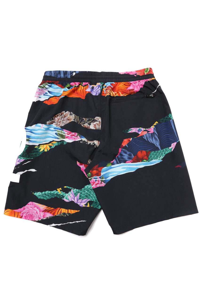 Y-3 Yohji Yamamoto AOP SWIM SHORTS (BLACK x PRINT)の商品ページ 