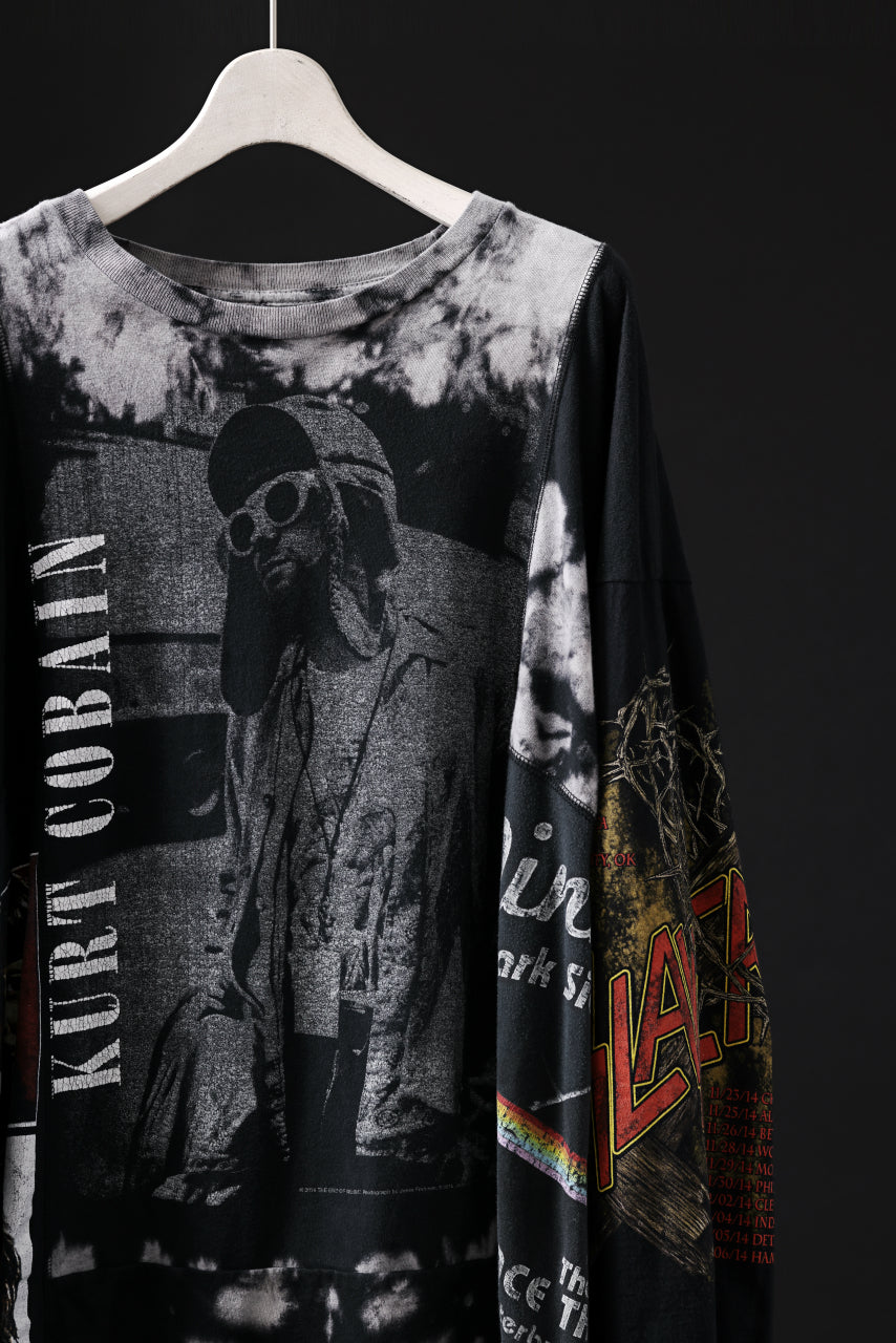 Load image into Gallery viewer, CHANGES VINTAGE REMAKE QUINTET PANEL LONG SLEEVE TEE (MULTI #O-NR8)