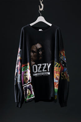 CHANGES VINTAGE REMAKE QUINTET PANEL LONG SLEEVE TEE (MULTI #Q-OZ)