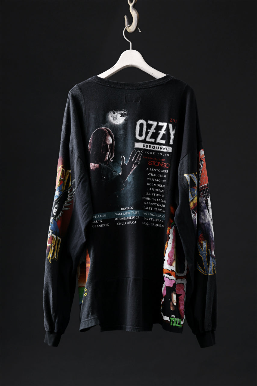 CHANGES VINTAGE REMAKE QUINTET PANEL LONG SLEEVE TEE (MULTI #Q-OZ)