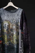 画像をギャラリービューアに読み込む, CHANGES VINTAGE REMAKE QUINTET PANEL LONG SLEEVE TEE (MULTI #U-MT)