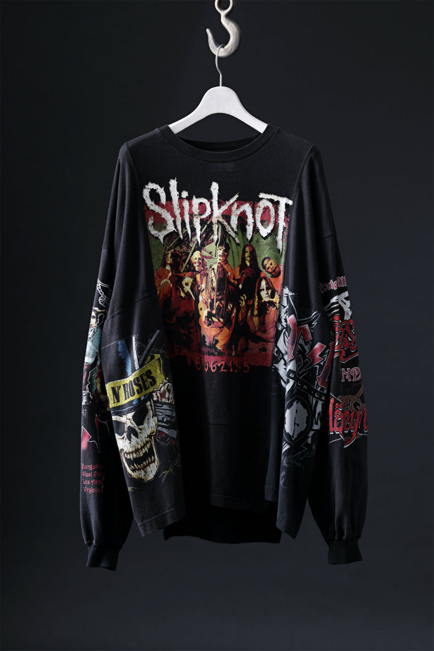 CHANGES VINTAGE REMAKE QUINTET PANEL LONG SLEEVE TEE (MULTI #V-SK1)