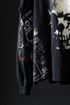 Load image into Gallery viewer, CHANGES VINTAGE REMAKE QUINTET PANEL LONG SLEEVE TEE (MULTI #W-SK2)