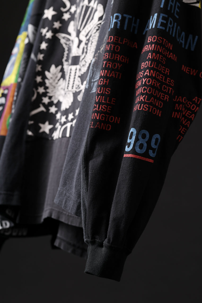 CHANGES VINTAGE REMAKE QUINTET PANEL LONG SLEEVE TEE (MULTI #Y-RM)