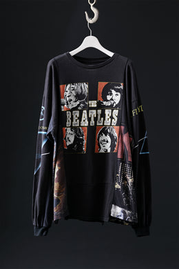 CHANGES VINTAGE REMAKE QUINTET PANEL LONG SLEEVE TEE (MULTI #A1-BT1)