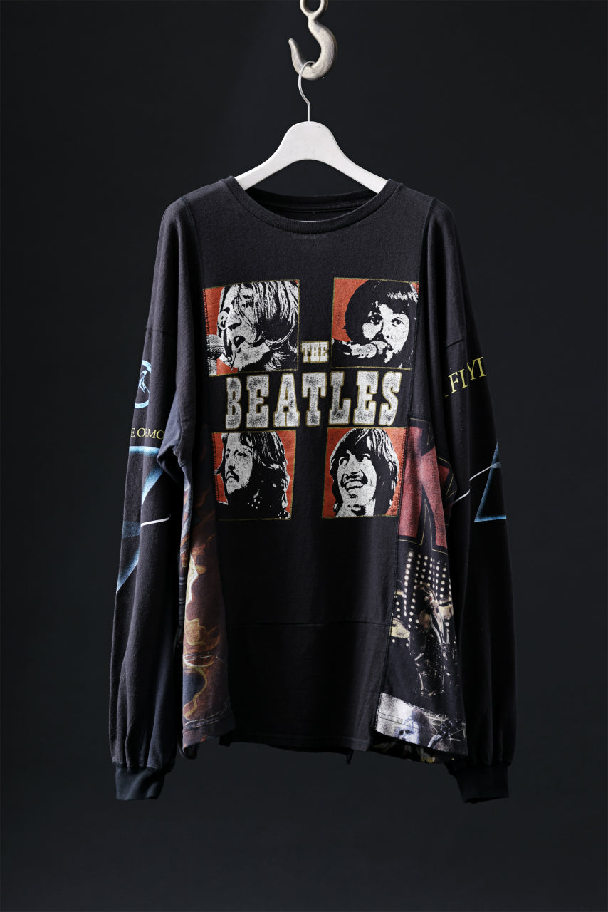 CHANGES VINTAGE REMAKE QUINTET PANEL LONG SLEEVE TEE (MULTI #A1 