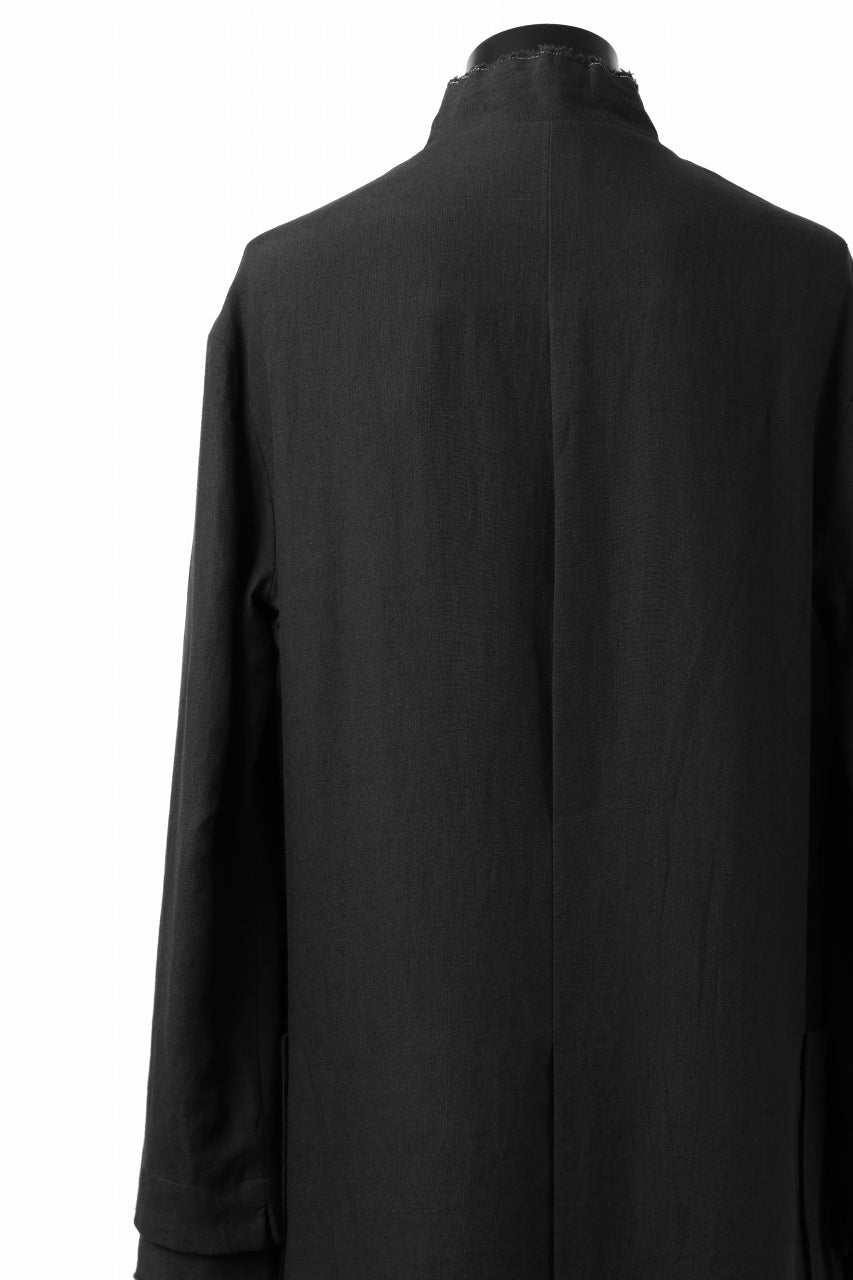 SOSNOVSKA RAW EDGES DOUBLE BLAZER (BLACK) – LOOM OSAKA