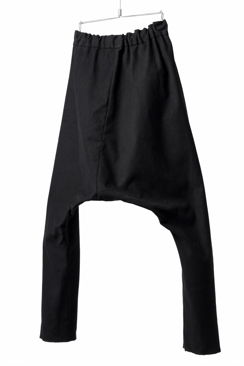 m.a+ 2 vertical pocket elastic waist sarrouel / PU521/CE6 (BLACK)