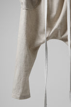 Load image into Gallery viewer, SOSNOVSKA ASCETIC DOUBLEFACE PANTS (BEIGE x WHITE)
