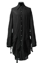 画像をギャラリービューアに読み込む, SOSNOVSKA BELTS PATH LONG SHIRT (BLACK)