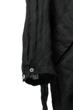 画像をギャラリービューアに読み込む, SOSNOVSKA BELTS PATH LONG SHIRT (BLACK)