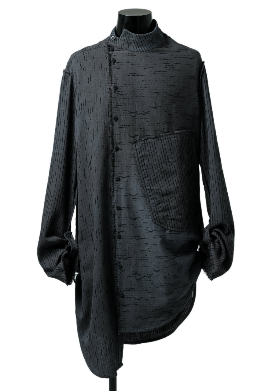 19,199円SOSNOVSKA EXTENDED THREADS SHIRT (BLACK)