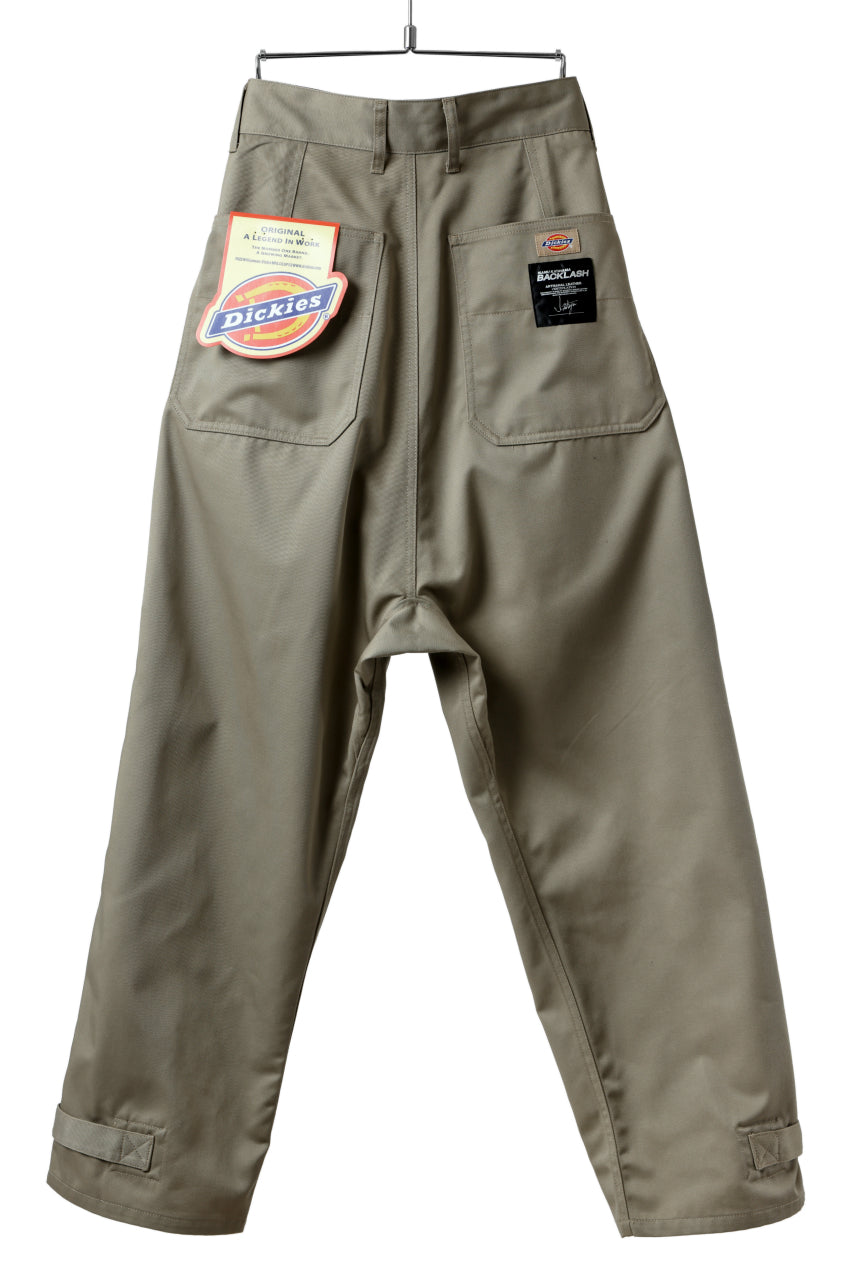 画像をギャラリービューアに読み込む, ISAMU KATAYAMA BACKLASH xx Dickies® DOUBLE KNEE PANTS (KHAKI)