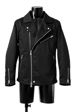 ISAMU KATAYAMA BACKLASH xx Dickies® DOUBLE RIDERS JACKET (BLACK)