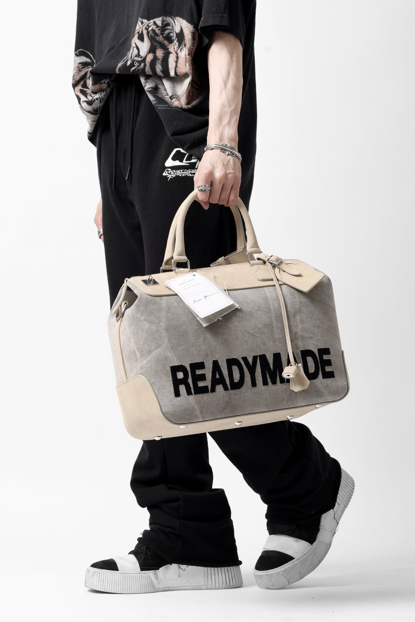 READYMADE GYM BAG MEDIUM (WHITE)