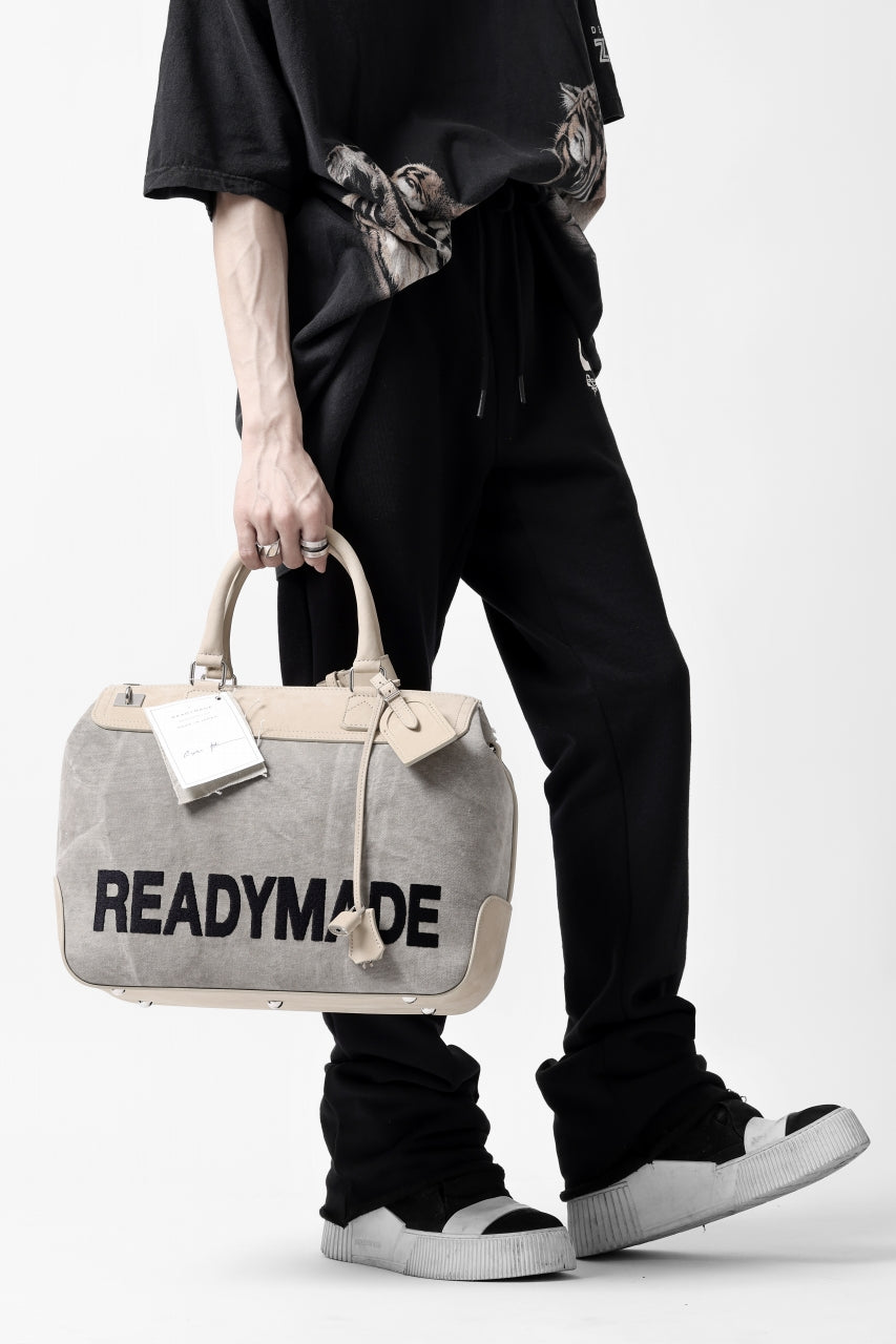 READYMADE GYM BAG MEDIUM (WHITE)