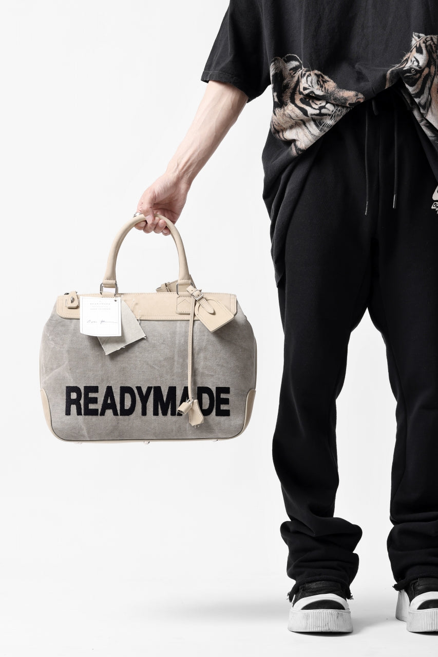 READYMADE GYM BAG MEDIUM (WHITE)