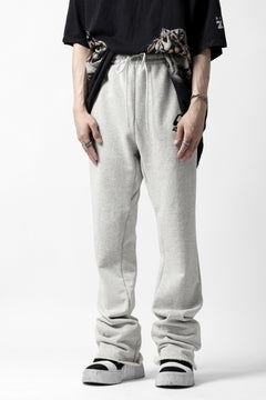 画像をギャラリービューアに読み込む, READYMADE SWEAT FLARE PANTS MENS (GRAY)