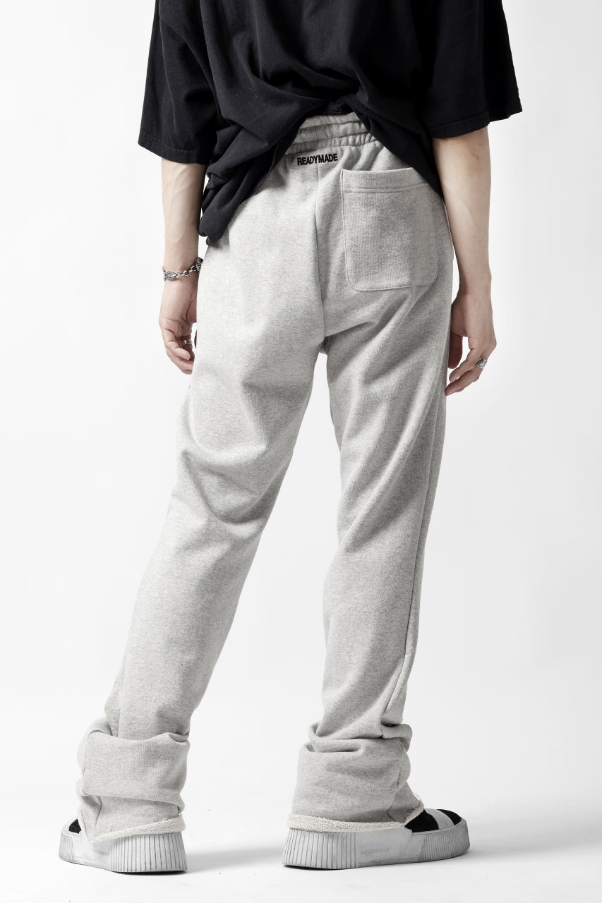 画像をギャラリービューアに読み込む, READYMADE SWEAT FLARE PANTS MENS (GRAY)