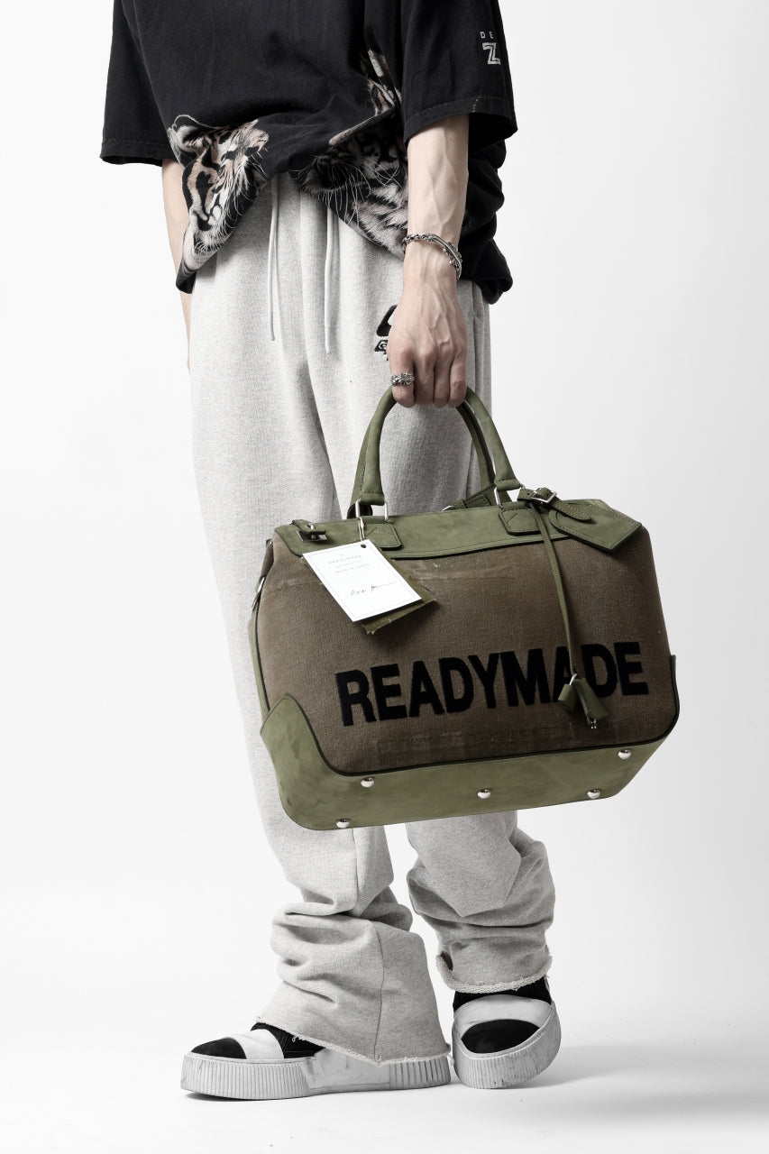 READYMADE GYM BAG MEDIUM (KHAKI GREEN)