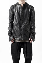 Load image into Gallery viewer, incarnation exclusive HORSE LEATHER DOUBLE BREAST MOTO JACKET MB-2 / OBJECT DYED (91N)