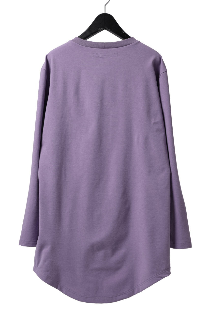 LEMURIA FLOWING LONG SLEEVE TOP / LUX-WARM® Premium (VIOLET)