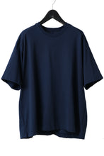 Load image into Gallery viewer, CAPERTICA OVERSIZED H/S TEE / SUVIN COTTON COMPACT JERSEY (NAVY)