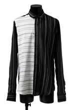 Load image into Gallery viewer, Hannibal. Button Pocket Shirt / Janic 127. (BLACK &amp; WHITE)