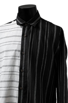 Load image into Gallery viewer, Hannibal. Button Pocket Shirt / Janic 127. (BLACK &amp; WHITE)