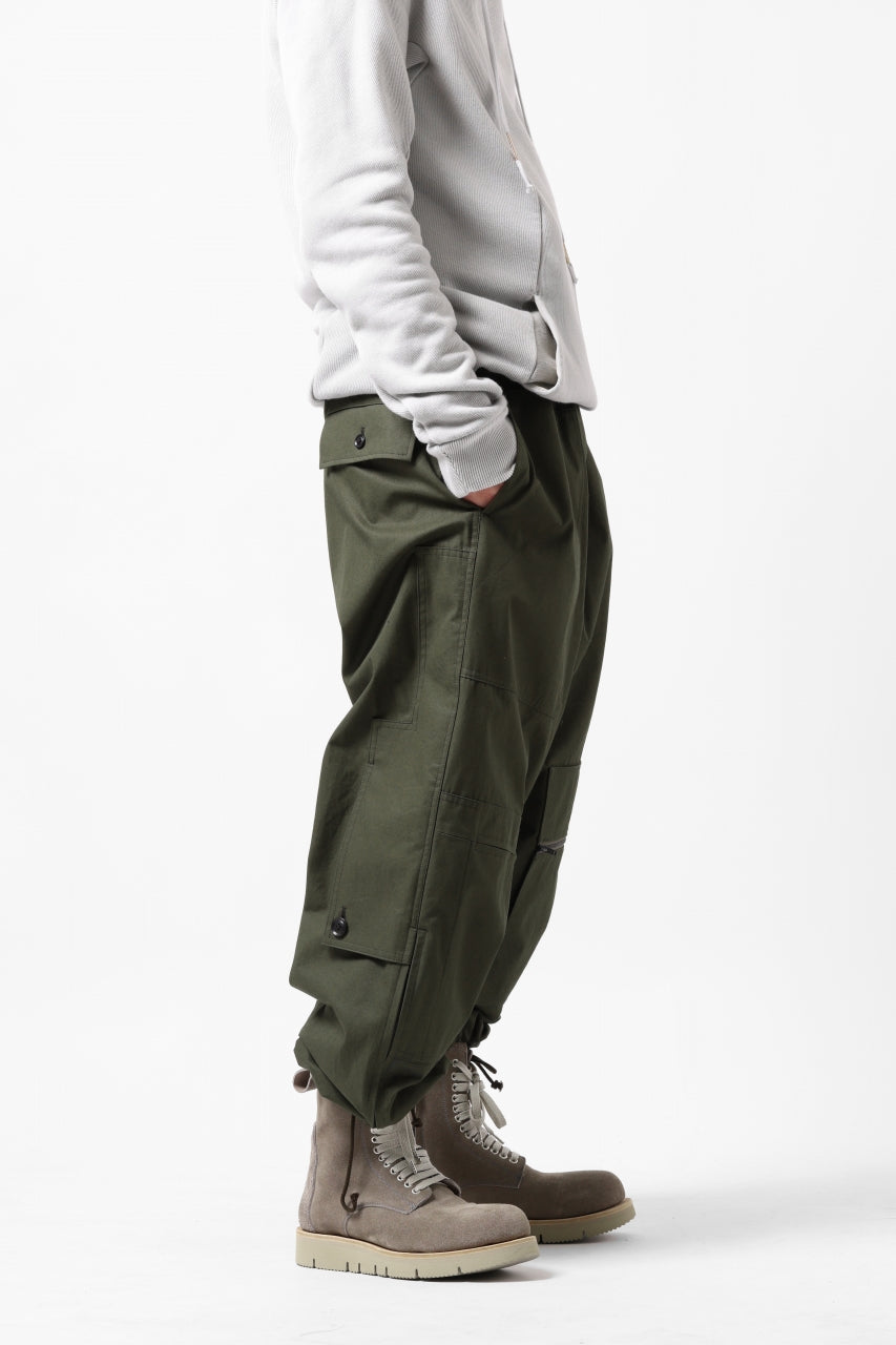 Load image into Gallery viewer, Y&#39;s BANG ON! No.189 PATCH WORK PANTS / HIGH DENSITY GABARDINE COTTON (KHAKI)