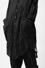 画像をギャラリービューアに読み込む, SOSNOVSKA BELTS PATH LONG SHIRT (BLACK)