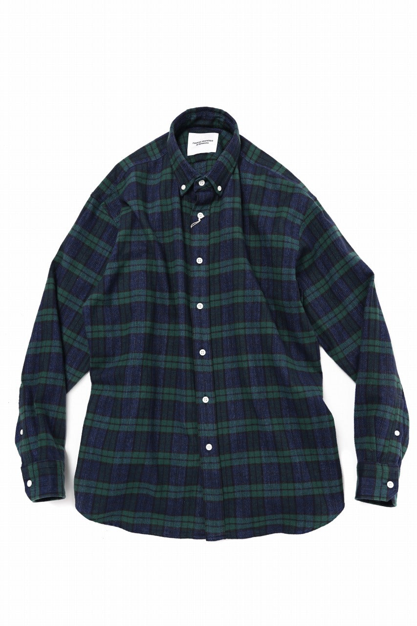 Load image into Gallery viewer, FINDERS KEEPERS®︎ AFTERMATH FK-NAME TAG B.D FLANNEL SHIRTS (BLACK WATCH)
