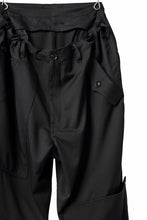 画像をギャラリービューアに読み込む, Y&#39;s BANG ON! No.189 GABARDINE PATCH WORK PANTS (BLACK)