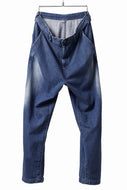 Y's WAIST STRING SLIM PANTS / 8oz SPOTTED HORSE CRAFT DENIM (INDIGO)