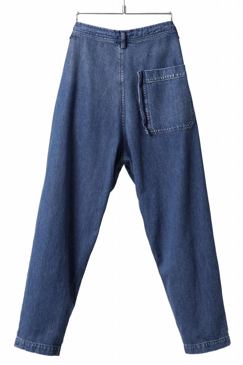 画像をギャラリービューアに読み込む, Y&#39;s WAIST STRING SLIM PANTS / 8oz SPOTTED HORSE CRAFT DENIM (INDIGO)