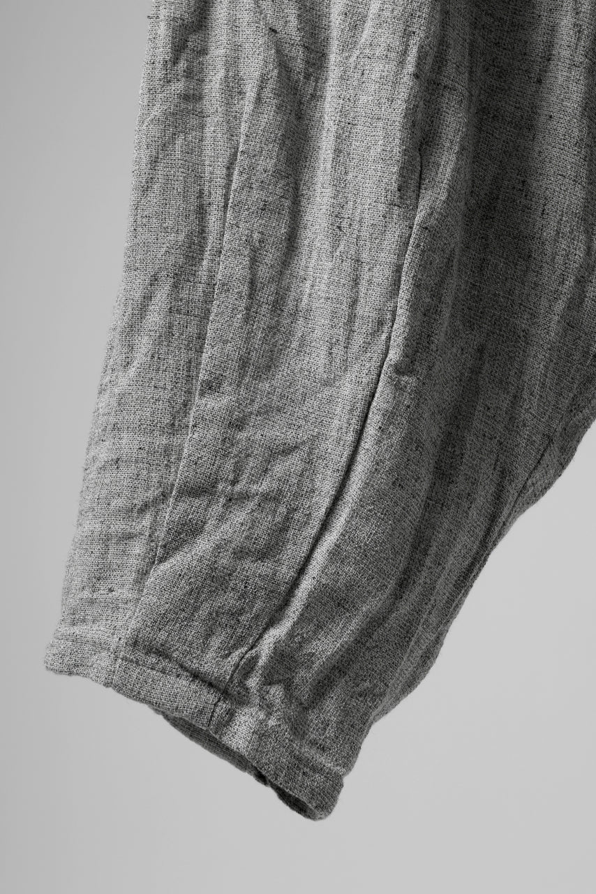 画像をギャラリービューアに読み込む, YUTA MATSUOKA exclusive easy darts pants / dead stock slab linen (light grey)